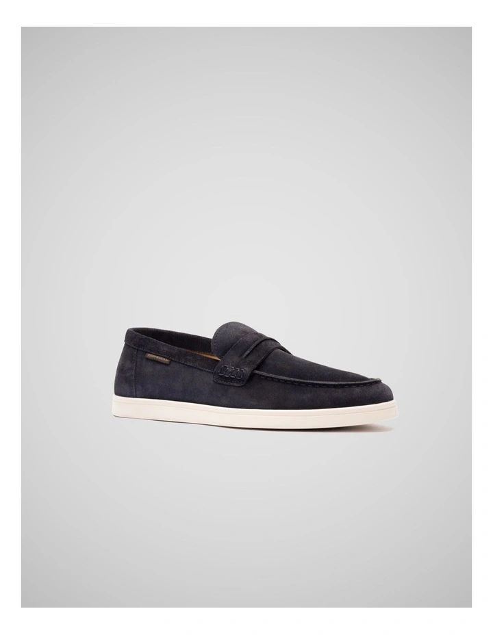 Bayview Loafer in Navy image 2
