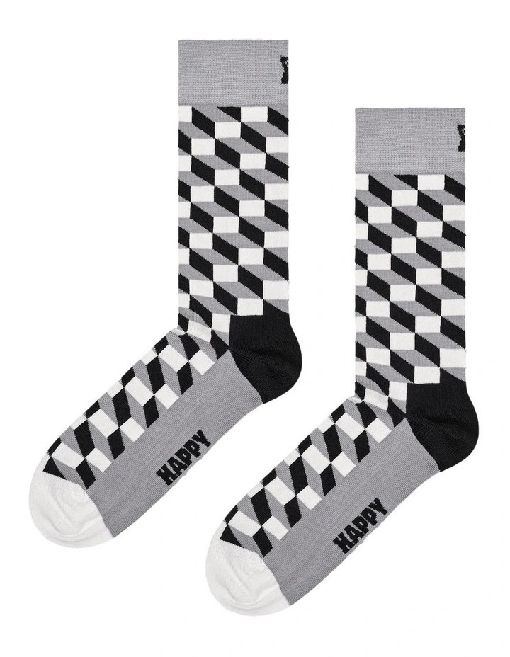 Classic Sock Gift Set Pack Of 4 in Black image 5