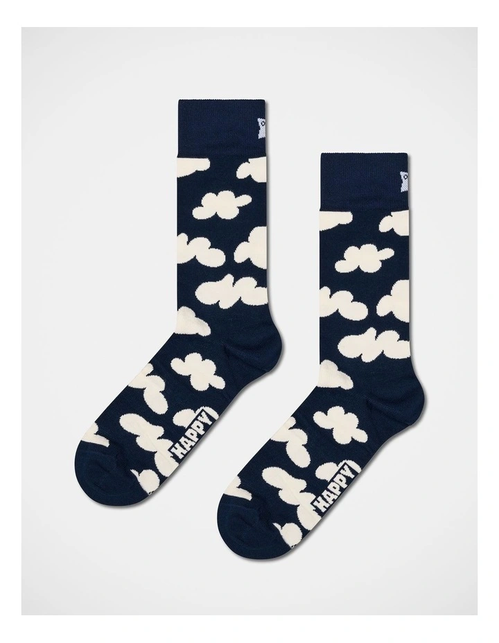 Cloudy Gift Set Socks 4-Pack in Light Blue image 3