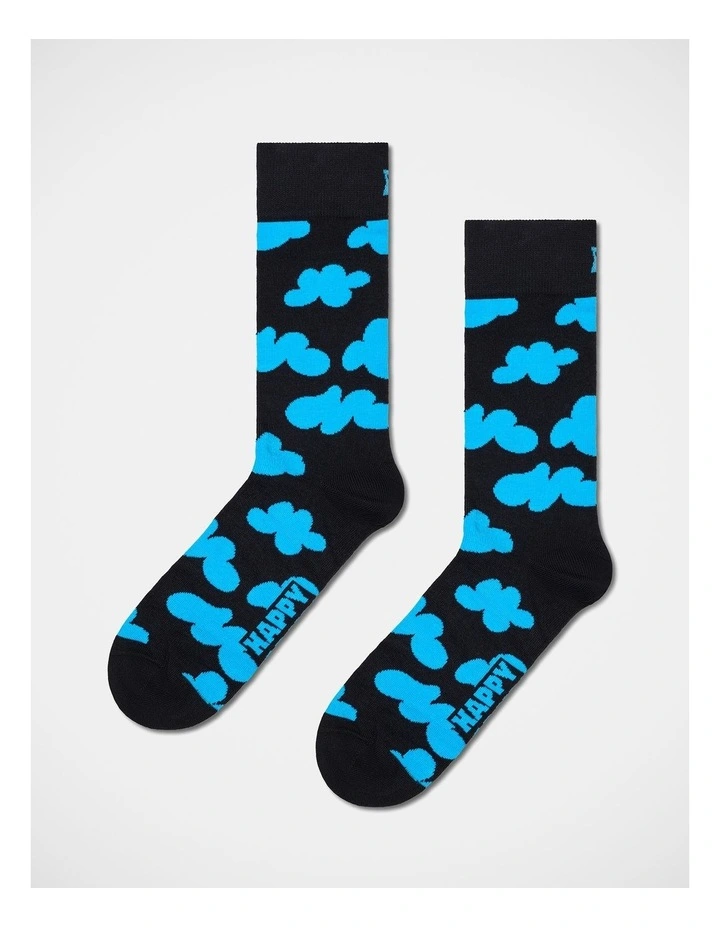 Cloudy Gift Set Socks 4-Pack in Light Blue image 5