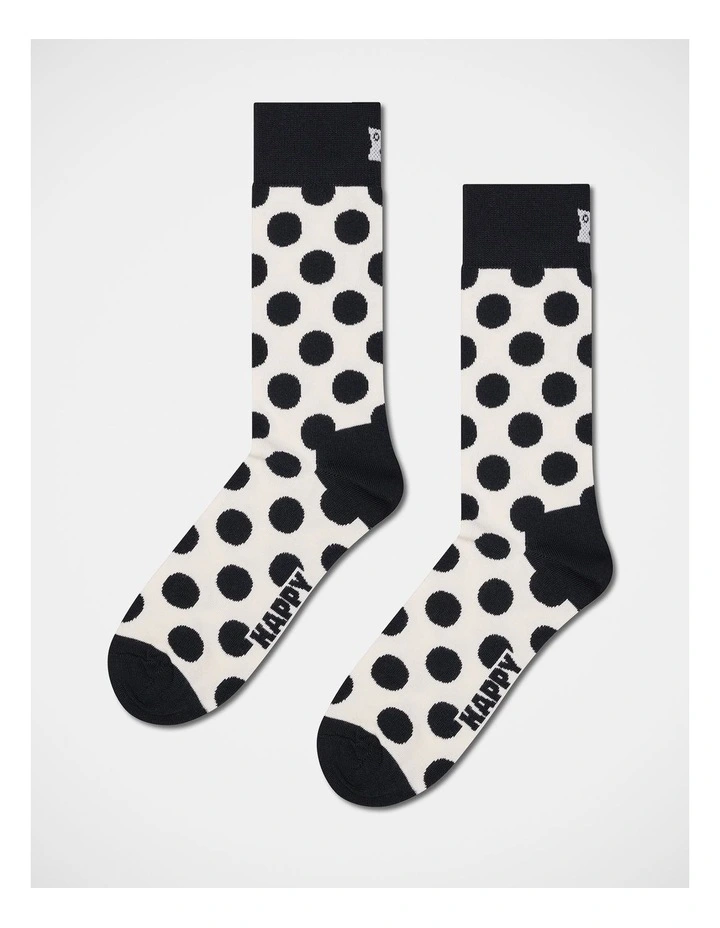 Gift Set Socks 4 Pack in Black And White image 3