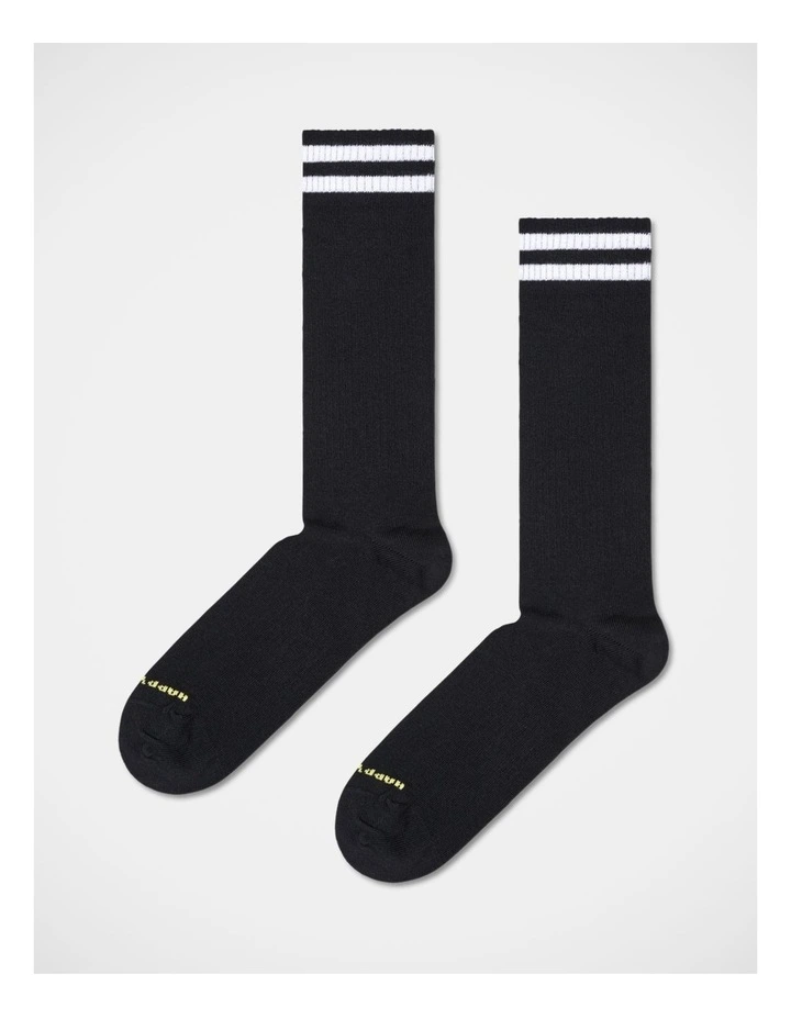 3-Pack Solid Sneaker Socks in Blue, Green, and Black image 4