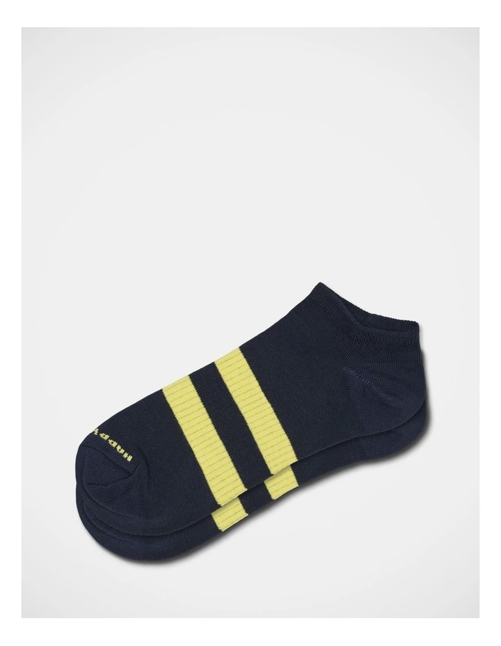 5-Pack Solid Ankle Socks in Multi image 2