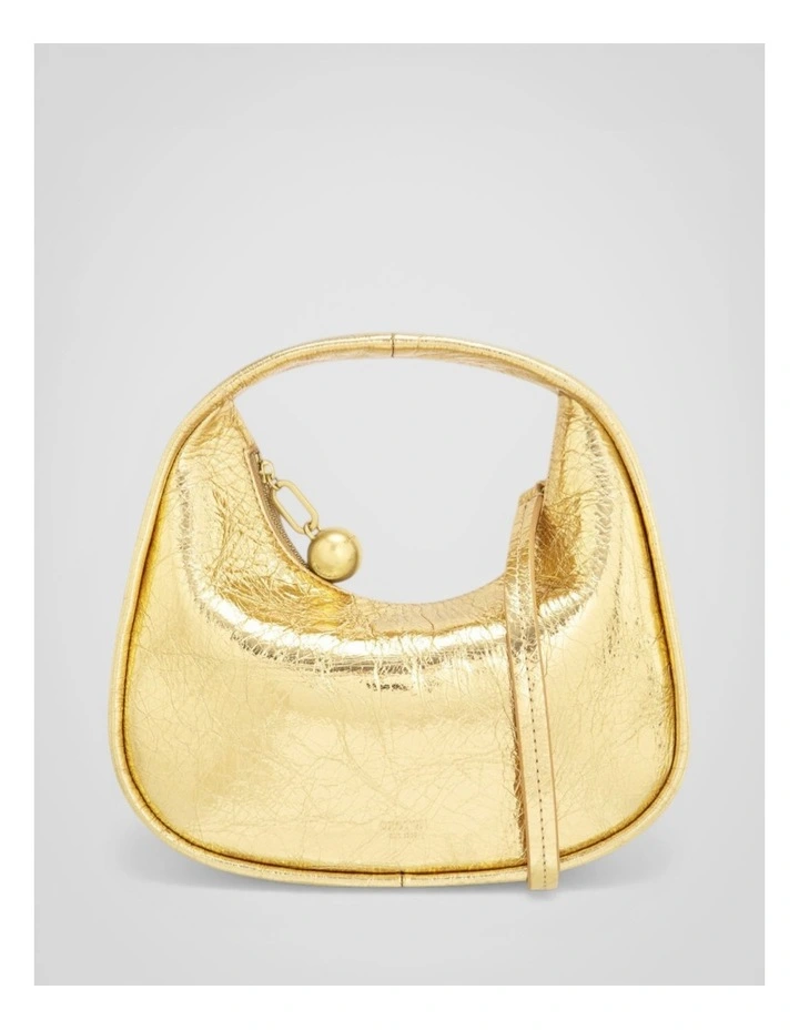 Clara Mini Bag in Gold image 1