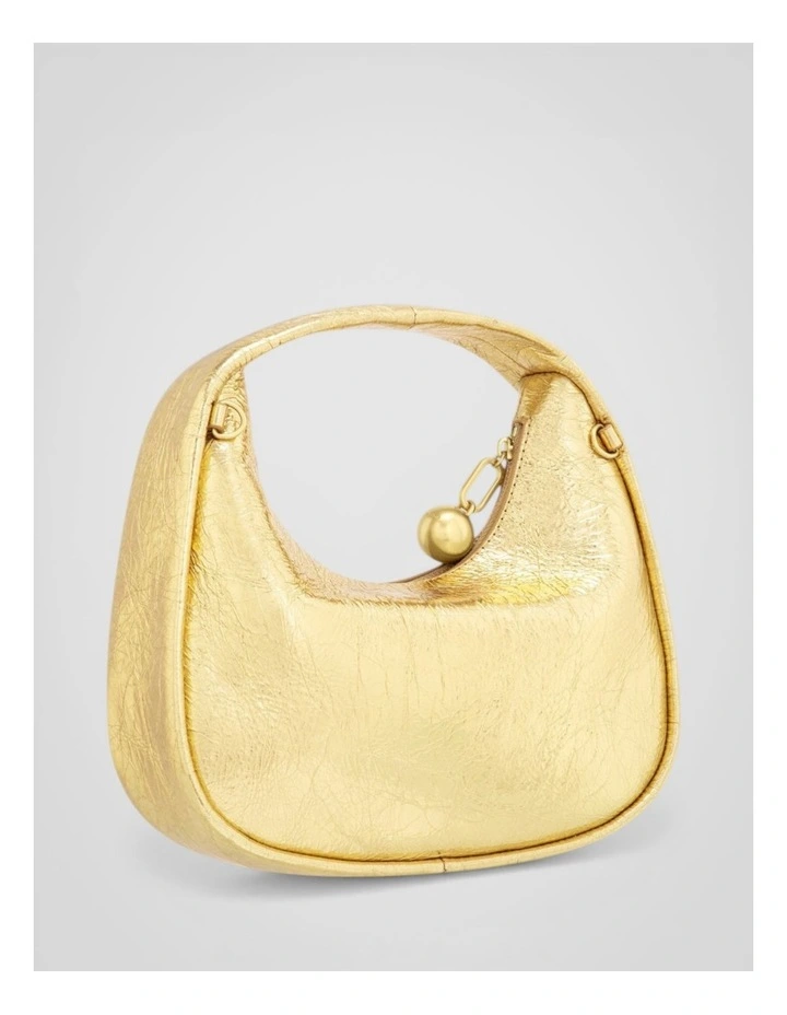 Clara Mini Bag in Gold image 2