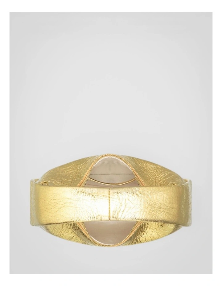 Clara Mini Bag in Gold image 3