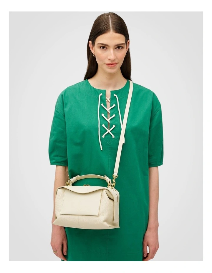 Mica Bowler Crossbody Bag in Cashew image 5