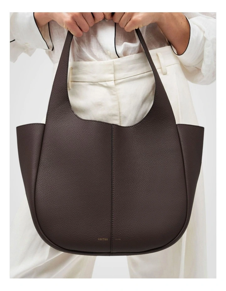 Emilia Tote Bag in Bear Brown image 6