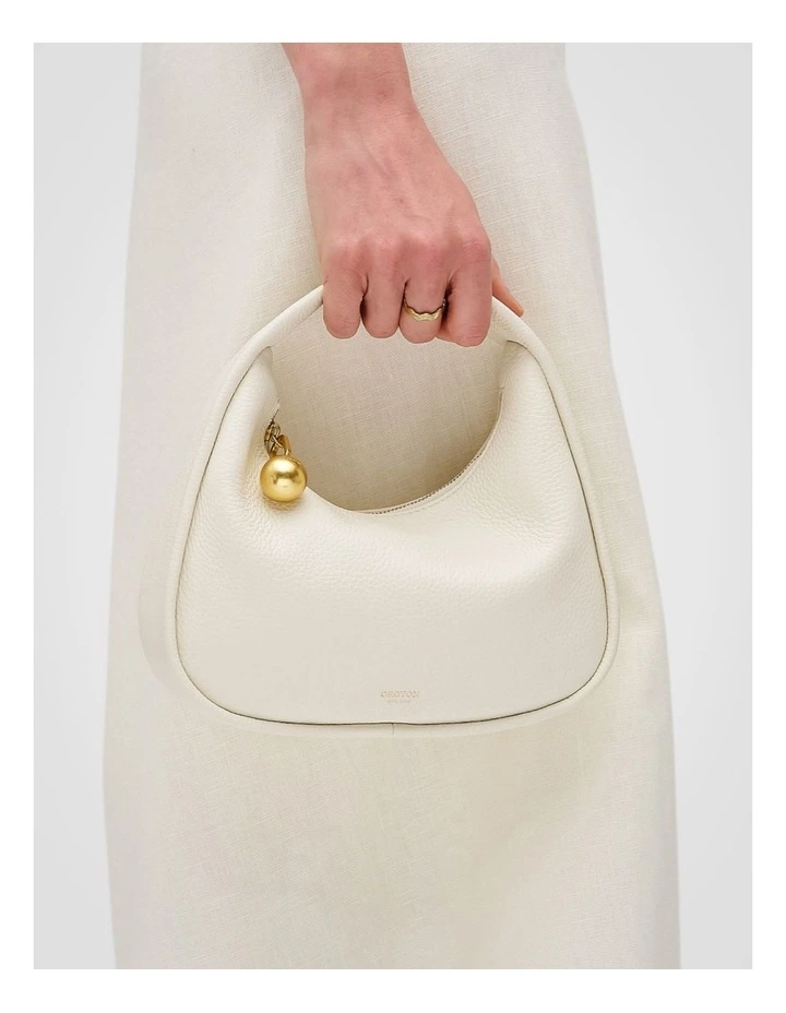 Clara Mini Bag in Paper White image 5
