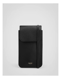 Margot Phone Crossbody Bag in Black
