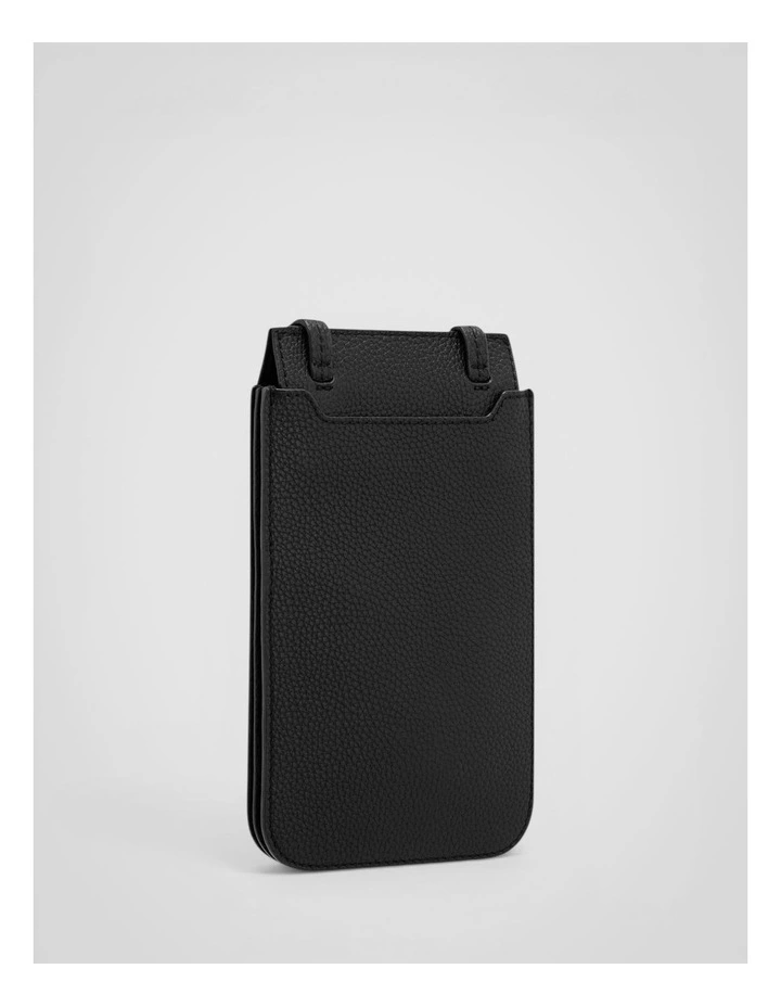 Margot Phone Crossbody Bag in Black image 2