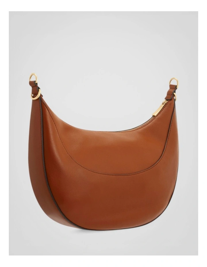 Florence Medium Hobo Bag in Cognac image 2