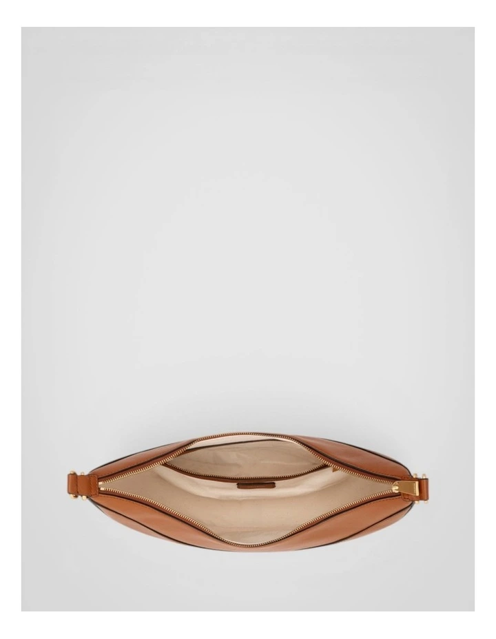 Florence Medium Hobo Bag in Cognac image 3
