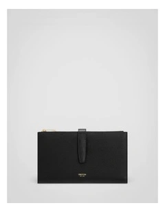 Fife Travel Wallet in Black