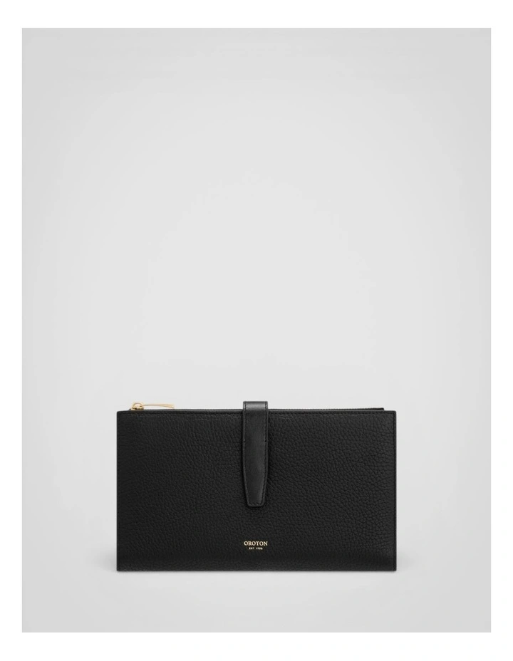 Fife Travel Wallet in Black image 1