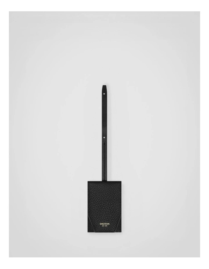 Fife Luggage Tag in Black image 1