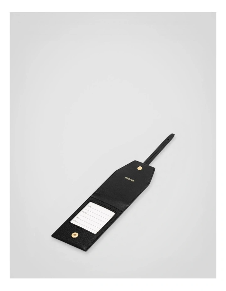 Fife Luggage Tag in Black image 2