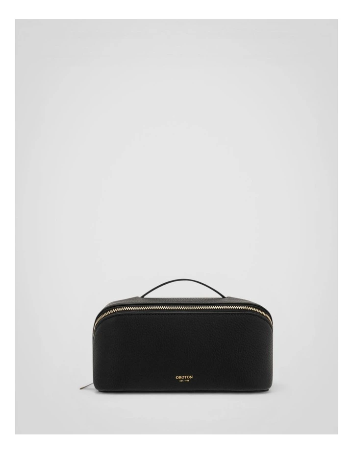 Fife Medium Beauty Case in Black image 1