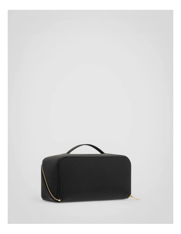 Fife Medium Beauty Case in Black image 2
