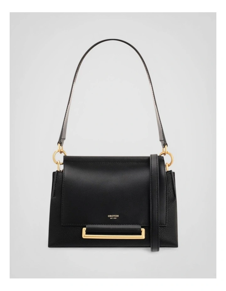 Elm Small Satchel in Black image 1