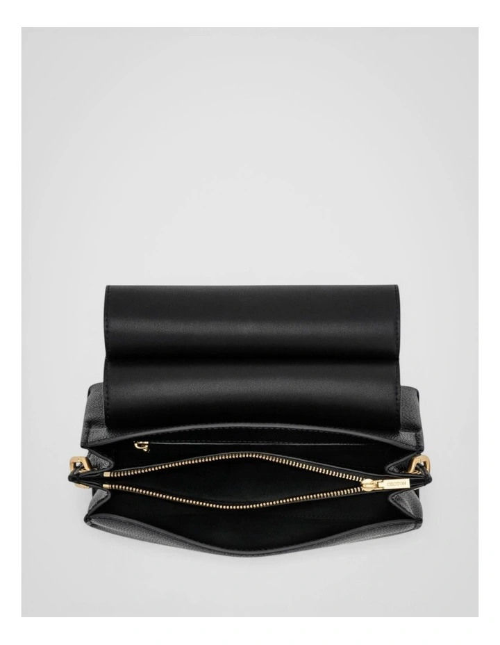 Elm Small Satchel in Black image 3