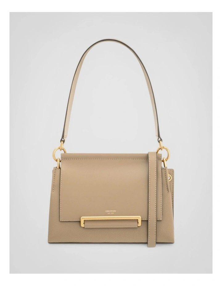Elm Small Satchel Bag in Mushroom image 1