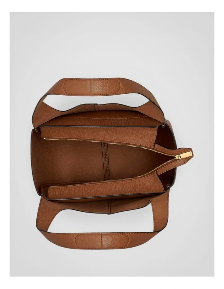 Emilia Tote Bag in Brandy image 3