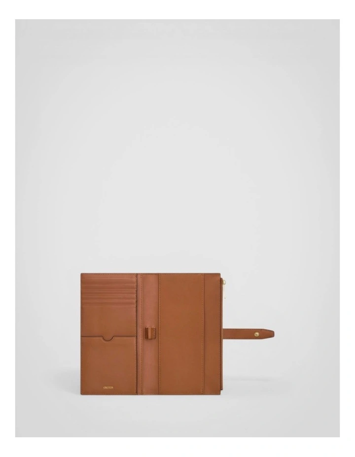 Fife Travel Wallet in Amber image 3