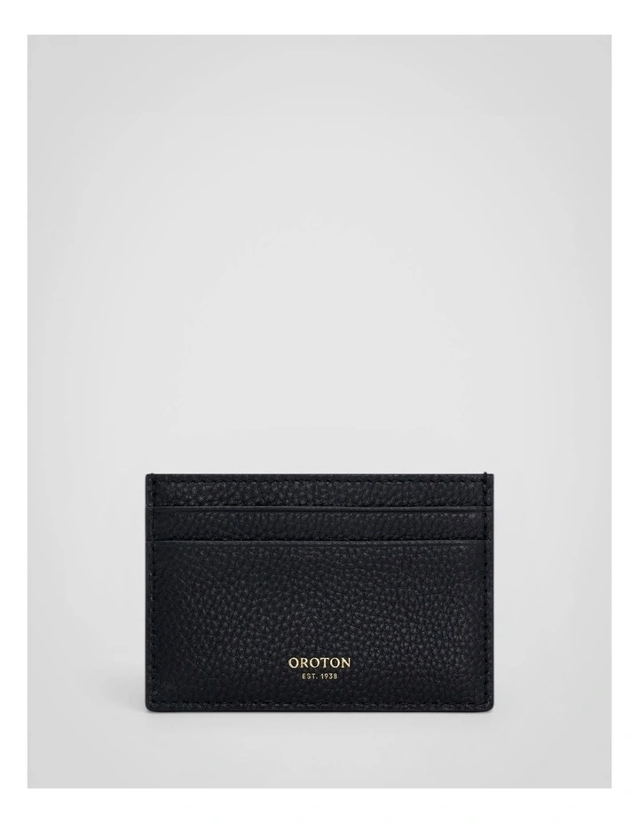 Margot Card Sleeve Wallet in Black image 1