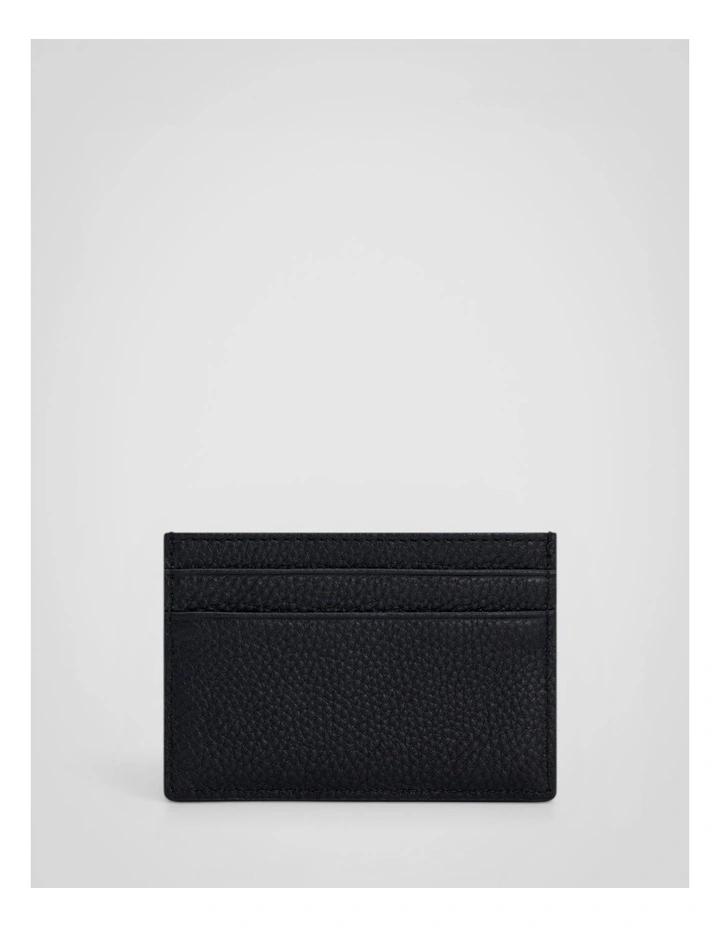 Margot Card Sleeve Wallet in Black image 2