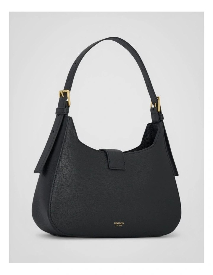 Yvonne Baguette Bag in Black image 2
