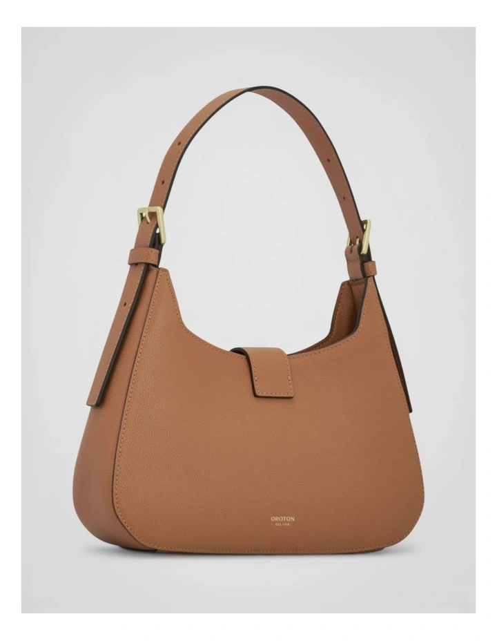 Yvonne Baguette Bag in Tan image 2