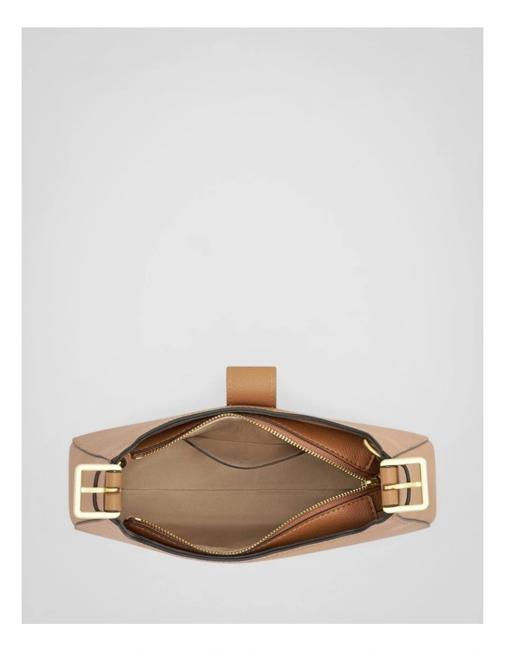 Yvonne Baguette Bag in Tan image 3