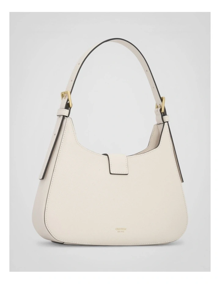 Yvonne Baguette Bag in Cream image 2