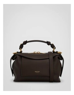 Mica Mini Bowler Bag in Dark Chocolate