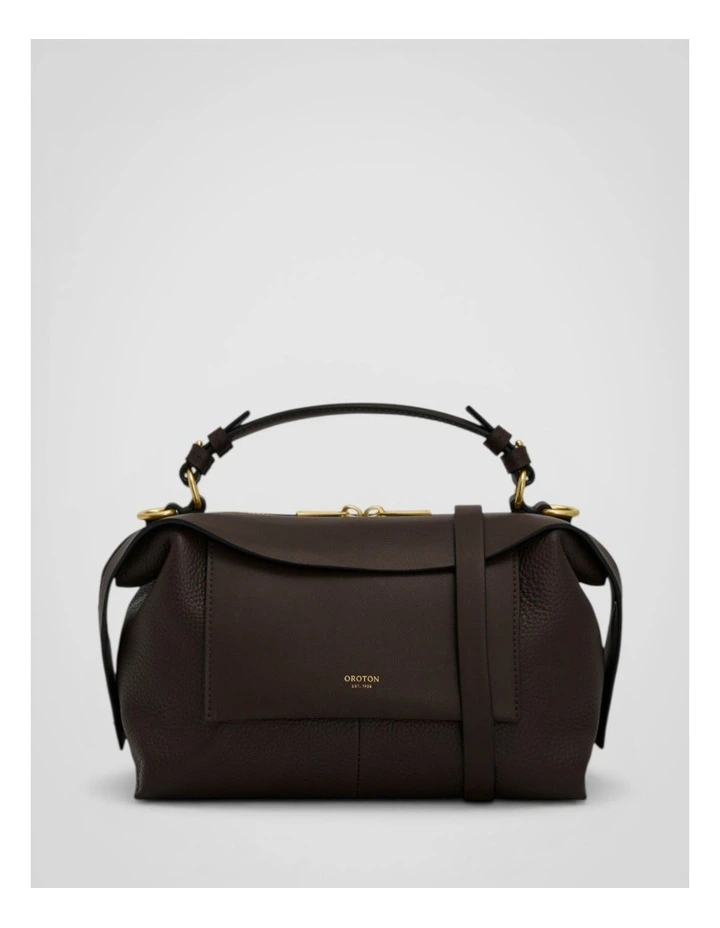 Mica Bowler Bag in Dark Chocolate image 1