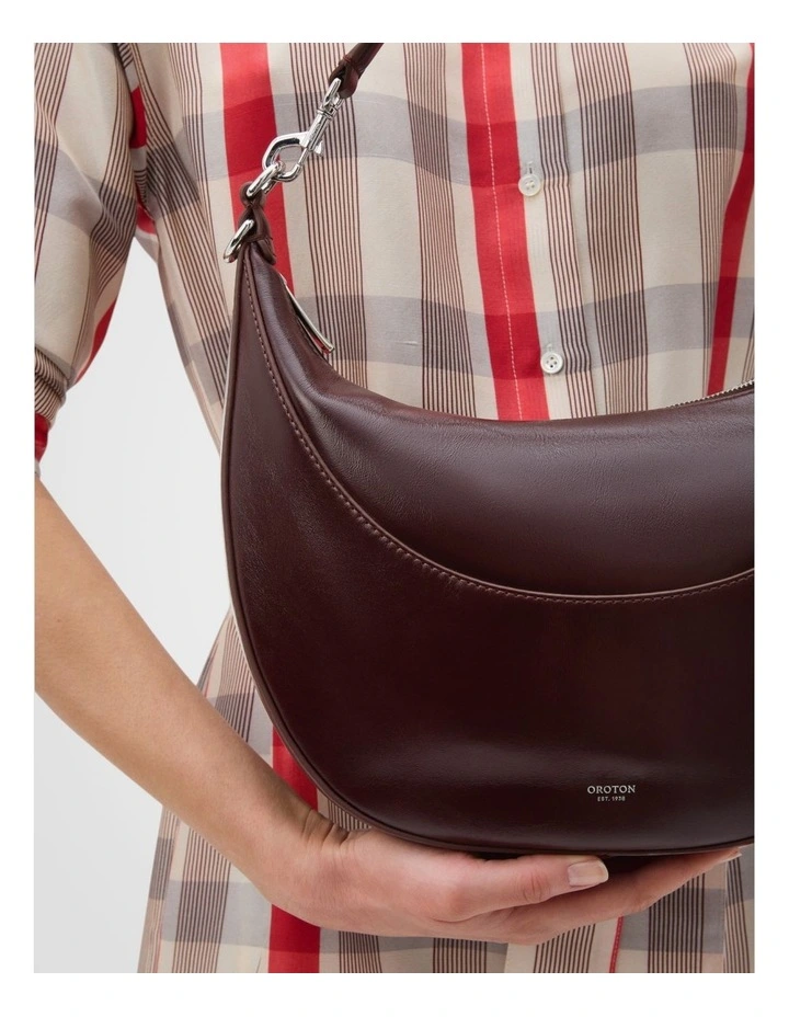 Florence Medium Hobo Bag in Copper image 6