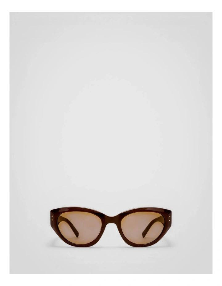 Whitely Sunglasses in Chocolate image 1