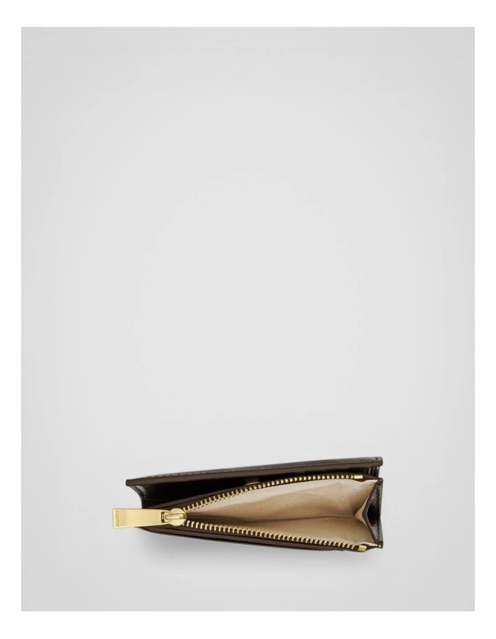 Cecile 10 Credit Card Mini Zip Wallet in Copper image 4
