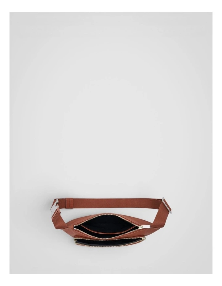 Larsen Sling Bag in SADDLE BROWN image 3