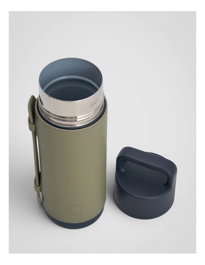 Frank Green X Oroton Grip Lid 595Ml Bottle in Grey Goose image 3