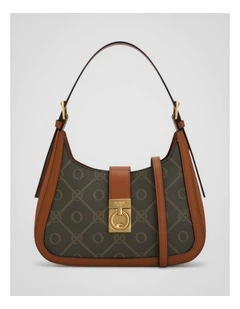 Yvonne Signature Baguette Bag in Cognac