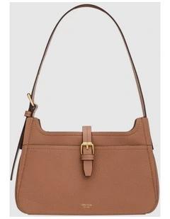Dylan Baguette Bag in Tan