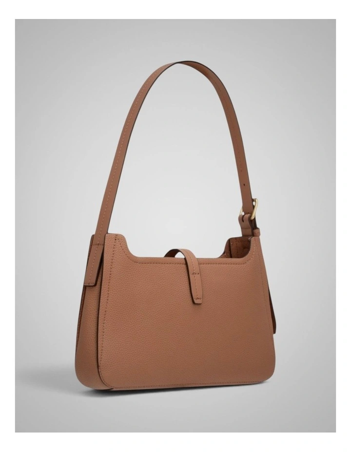 Dylan Baguette Bag in Tan image 2