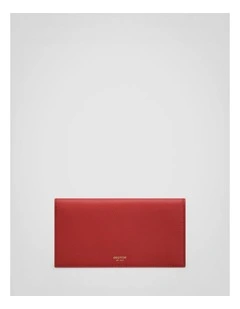 Eve Soft Fold Wallet in Dark Ruby