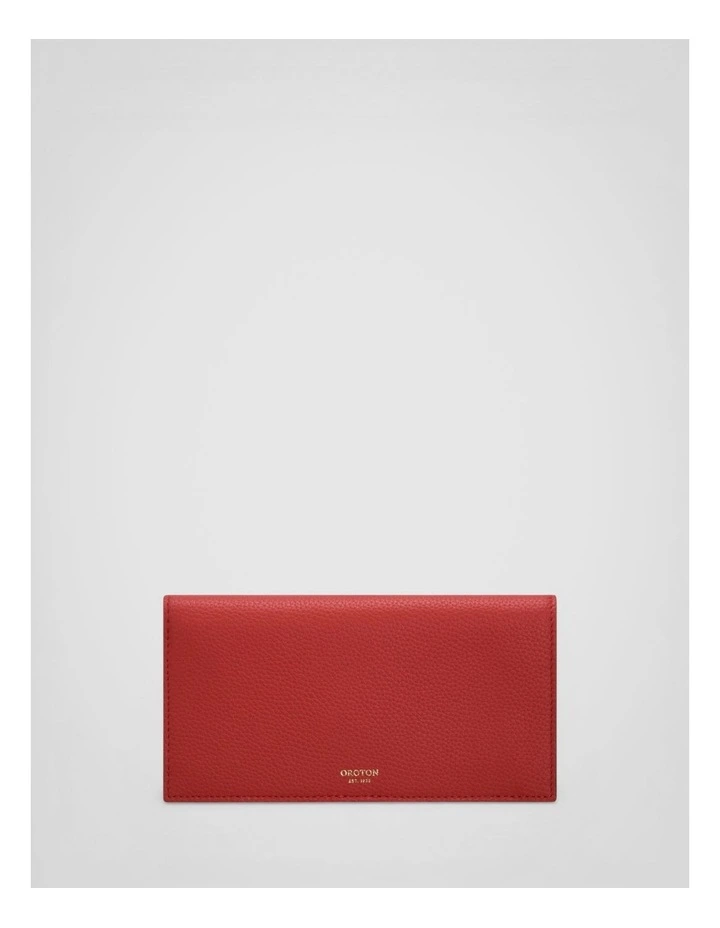 Eve Soft Fold Wallet in Dark Ruby image 1