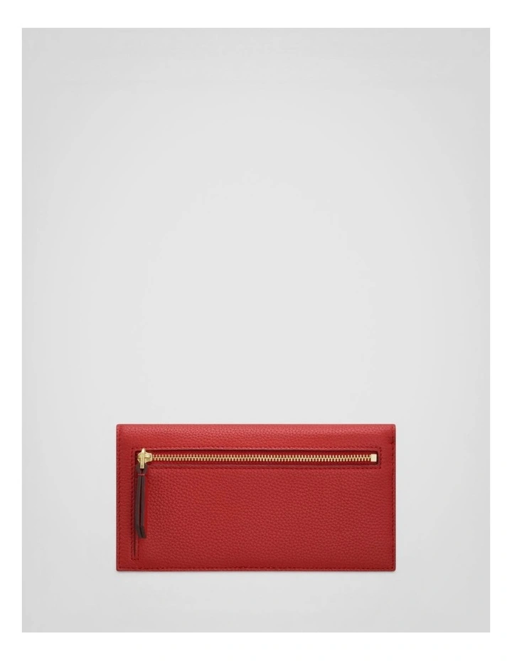 Eve Soft Fold Wallet in Dark Ruby image 2