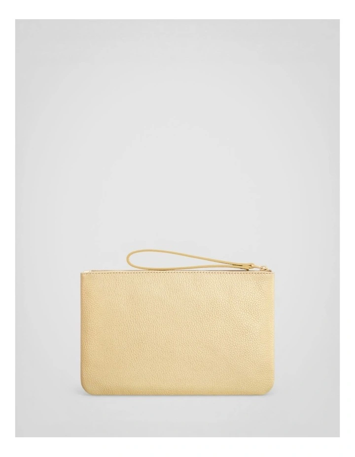 Eve Medium Pouch in Gold image 2