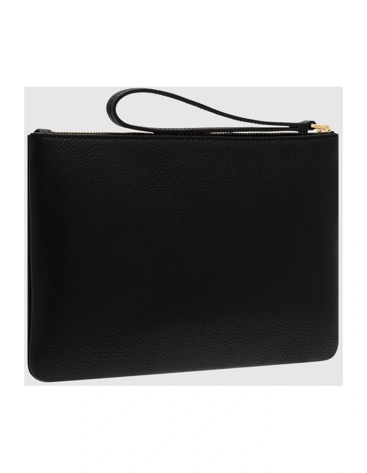 Eve Medium Pouch in Black image 2