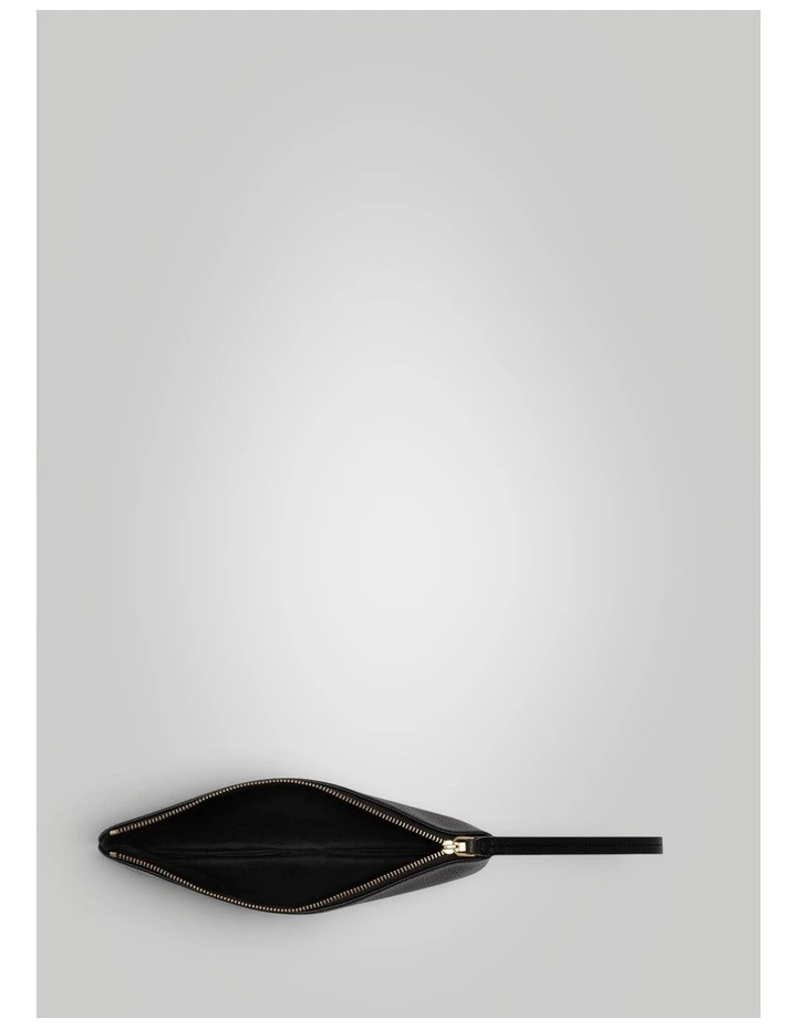 Eve Medium Pouch in Black image 3